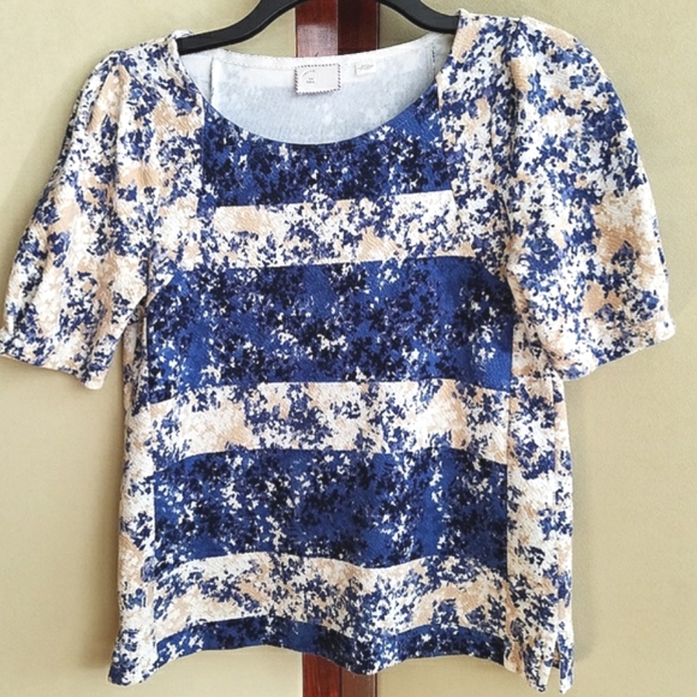 Anthropologie Postmark Floral Top XS